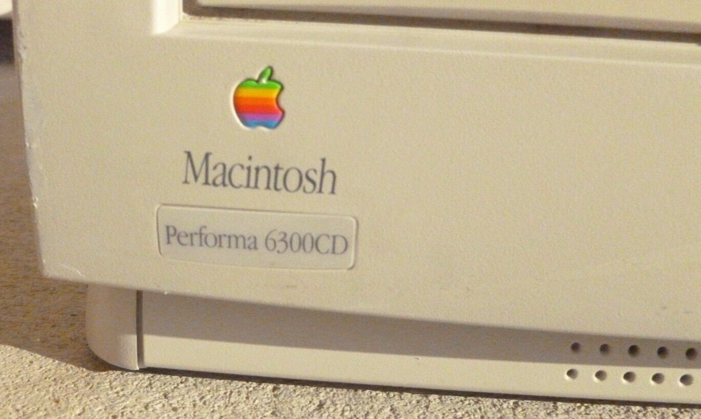Vintage Apple Macintosh Performa Power PC Computer 6300CD Mac iMac
