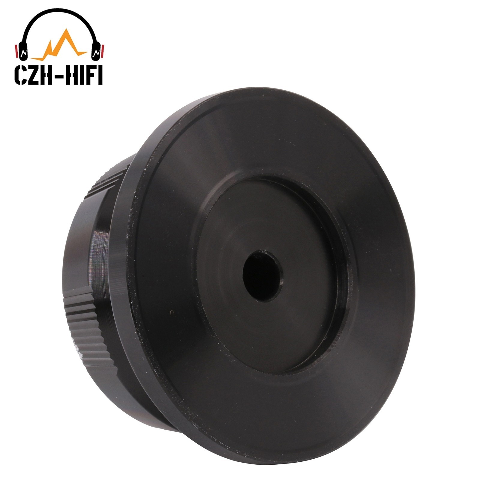 1PC 48x23mm Solid Aluminum Potentiometer Knob for Amplifier DAC CD Volume DIY