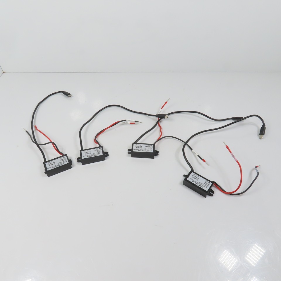 Yipin Hexha 5V + QC3.0 DC Converter Type C 12-24V Input Lot Of 4