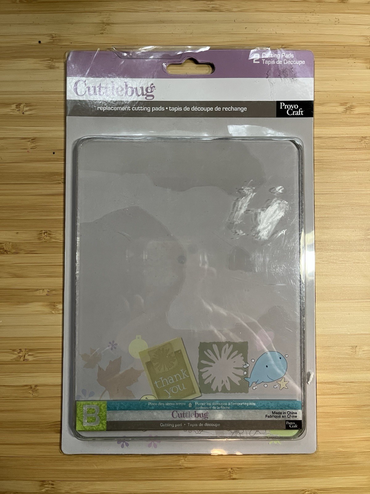 NEW Cuttlebug B Replacement Cutting Pads Set Of 2 Provo Craft And Novelty 2006