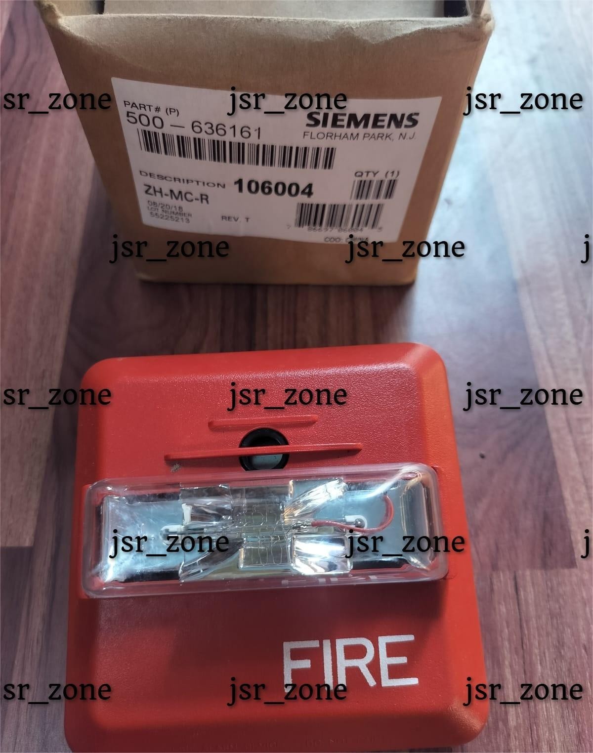 SIEMENS ZH-MC-R HORN STROBE RED (10 AVAILABLE TO BUY ~ FREE SHIPPING!)