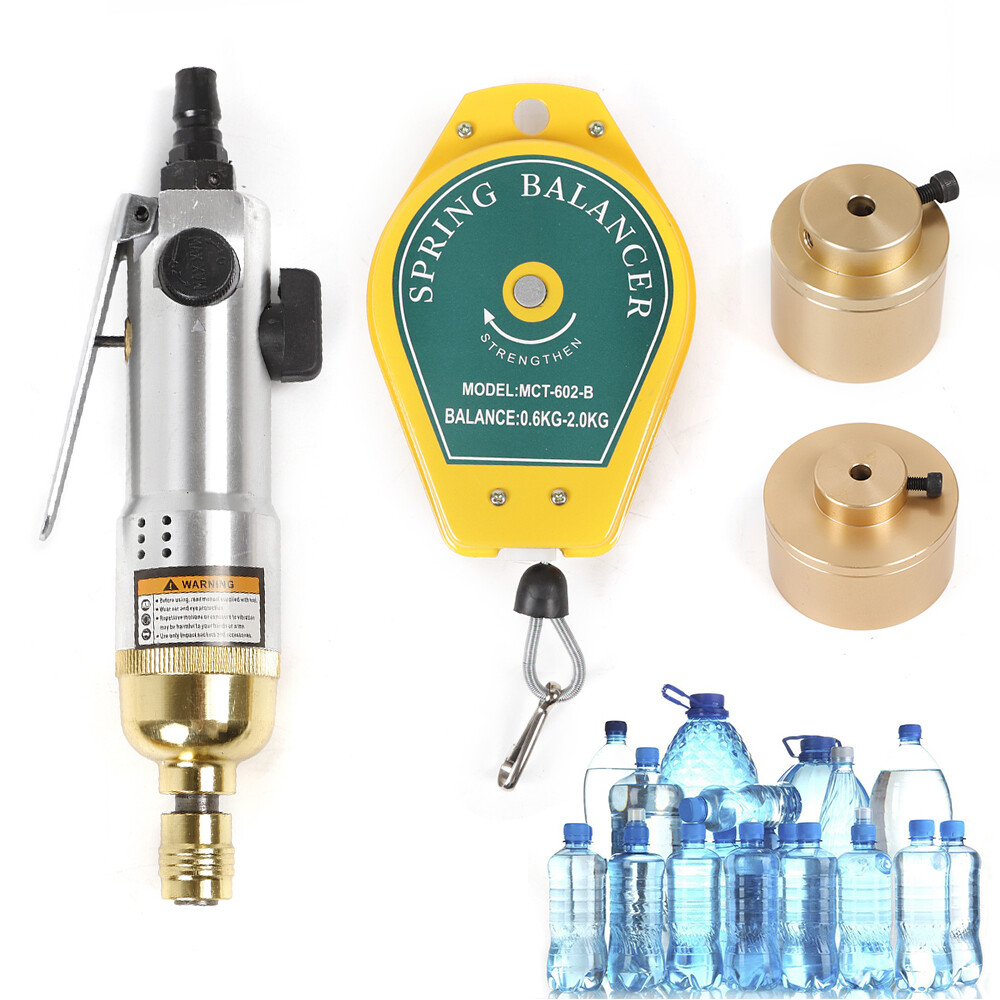 Handheld Pneumatic Bottle Capping Machine Screw Cap Sealing Machine Sealing Tool