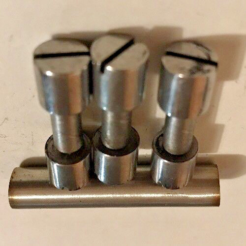 Knife Mounting Hardware 3 Corby Steel Rivets 1 Lanyard Tube Knife Making Supply