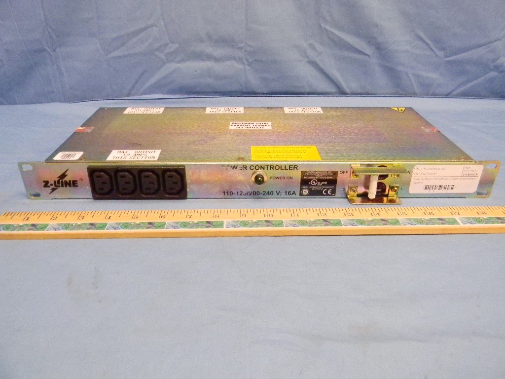 Z-Line TPC210412N-02 16-Port Power Distribution Unit 110-125/200-240VAC 16A