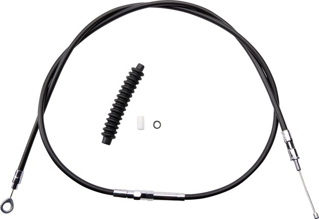 Drag Specialties Black Vinyl Clutch Cable 70-7/16" Black #211832 Harley Davidson