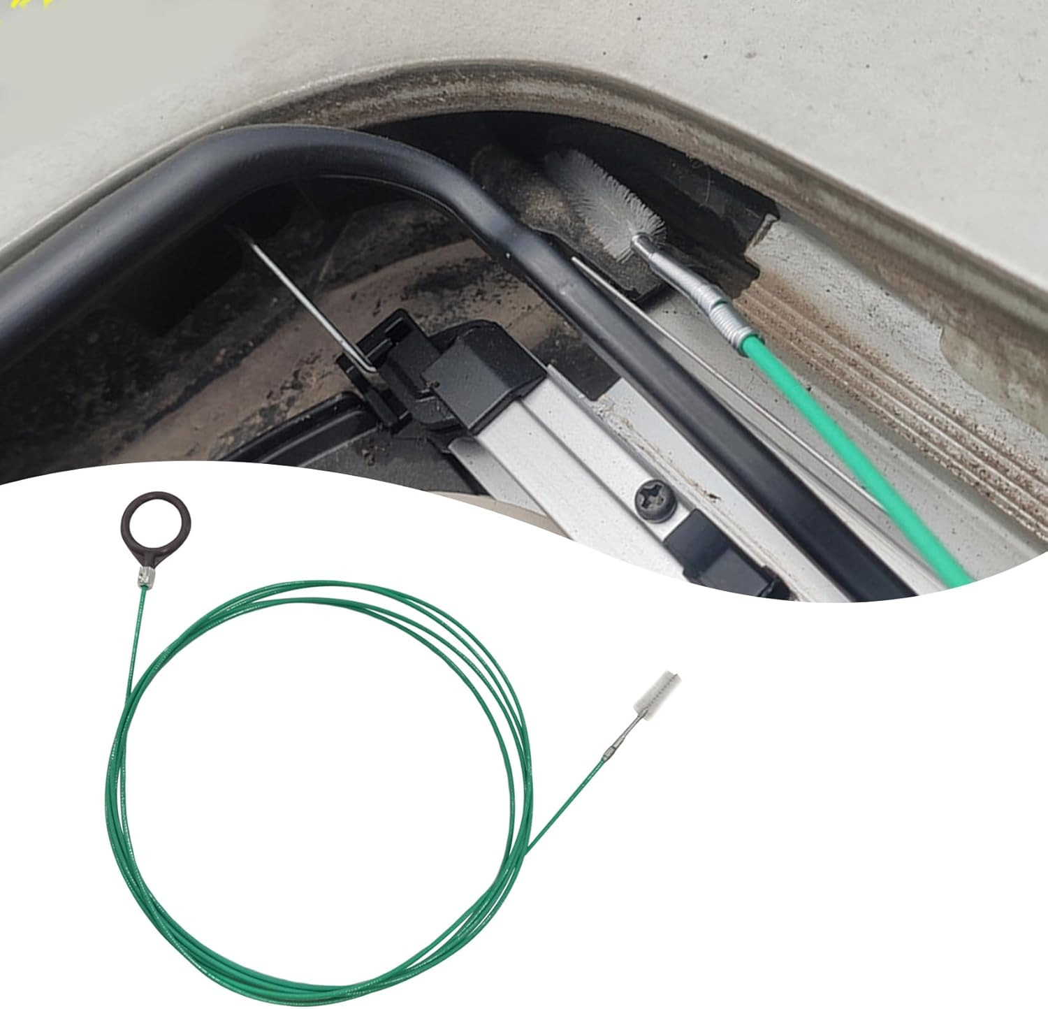Auto Sunroof Drain Cleaning Tool, Sunroof Drain Cleaner, 120 Inch Long Flexible