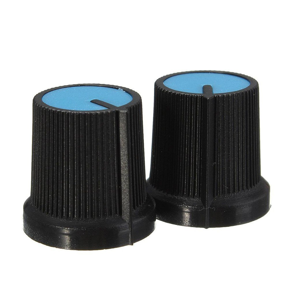 10 PCS Dial Knob Potentiometer Knurled Knobs Guitar Round Volume