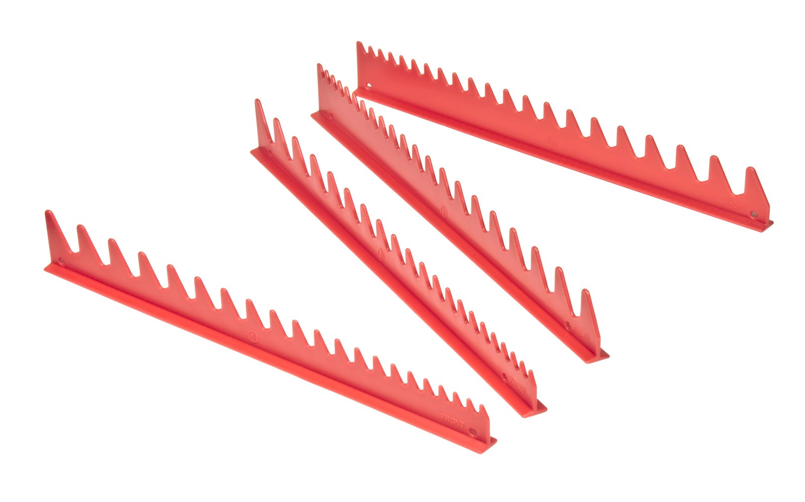 Ernst 6014 Space Saver Wrench Rail Organizer Red Holds 40 Wrenches New