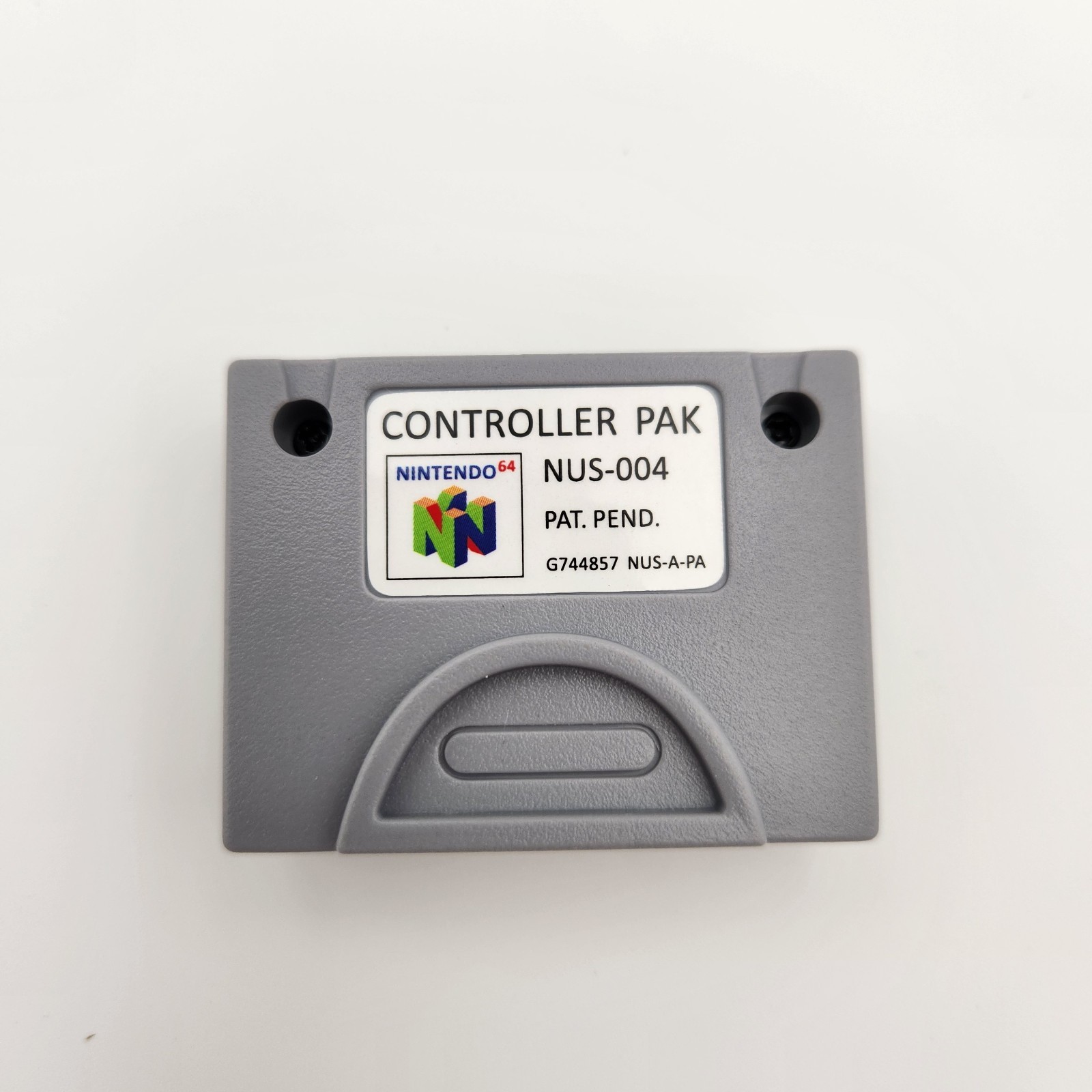 N64 Controller Pak NUS-004 - Nintendo 64 - New Memory Card, Tested & Working