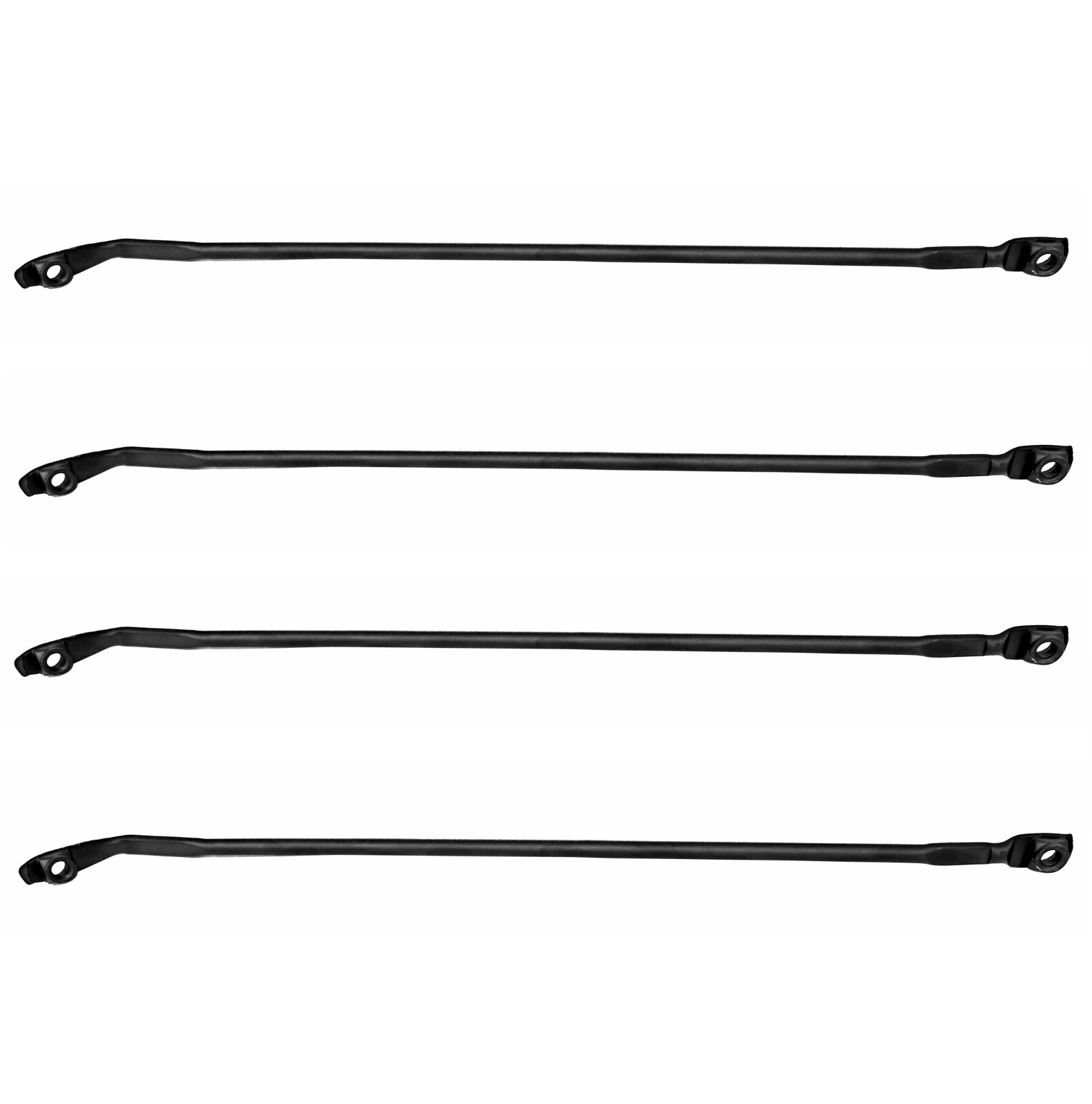 1973~1987 Chevy PU Truck Rear Body Stepside Rear Fender Center Brace RH+LH 4 PCS