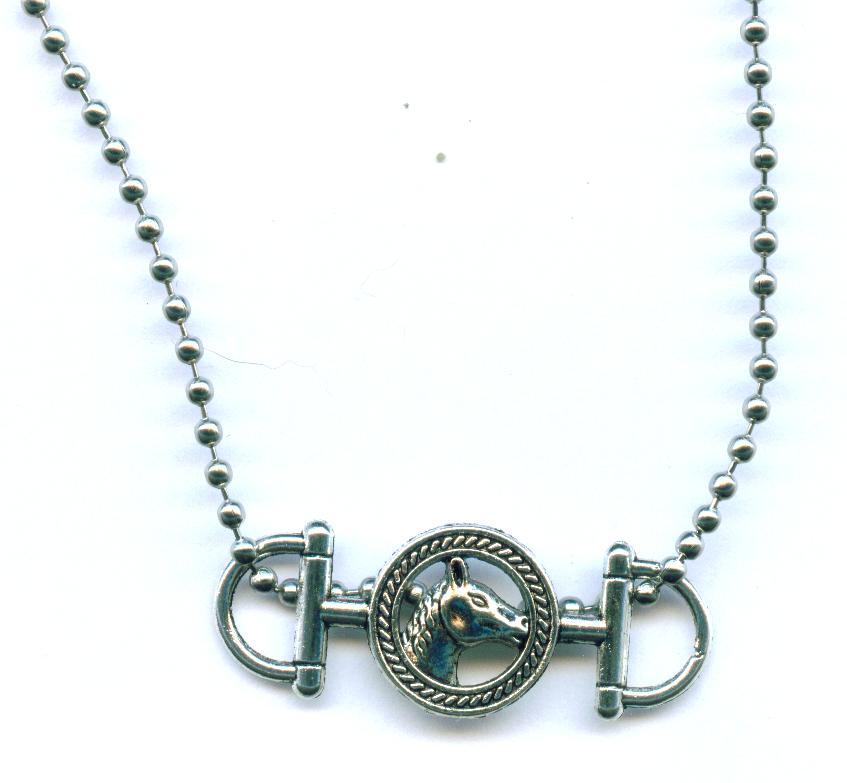 Necklace Bit Necklace Bits Horse Horses Riding Jewellery