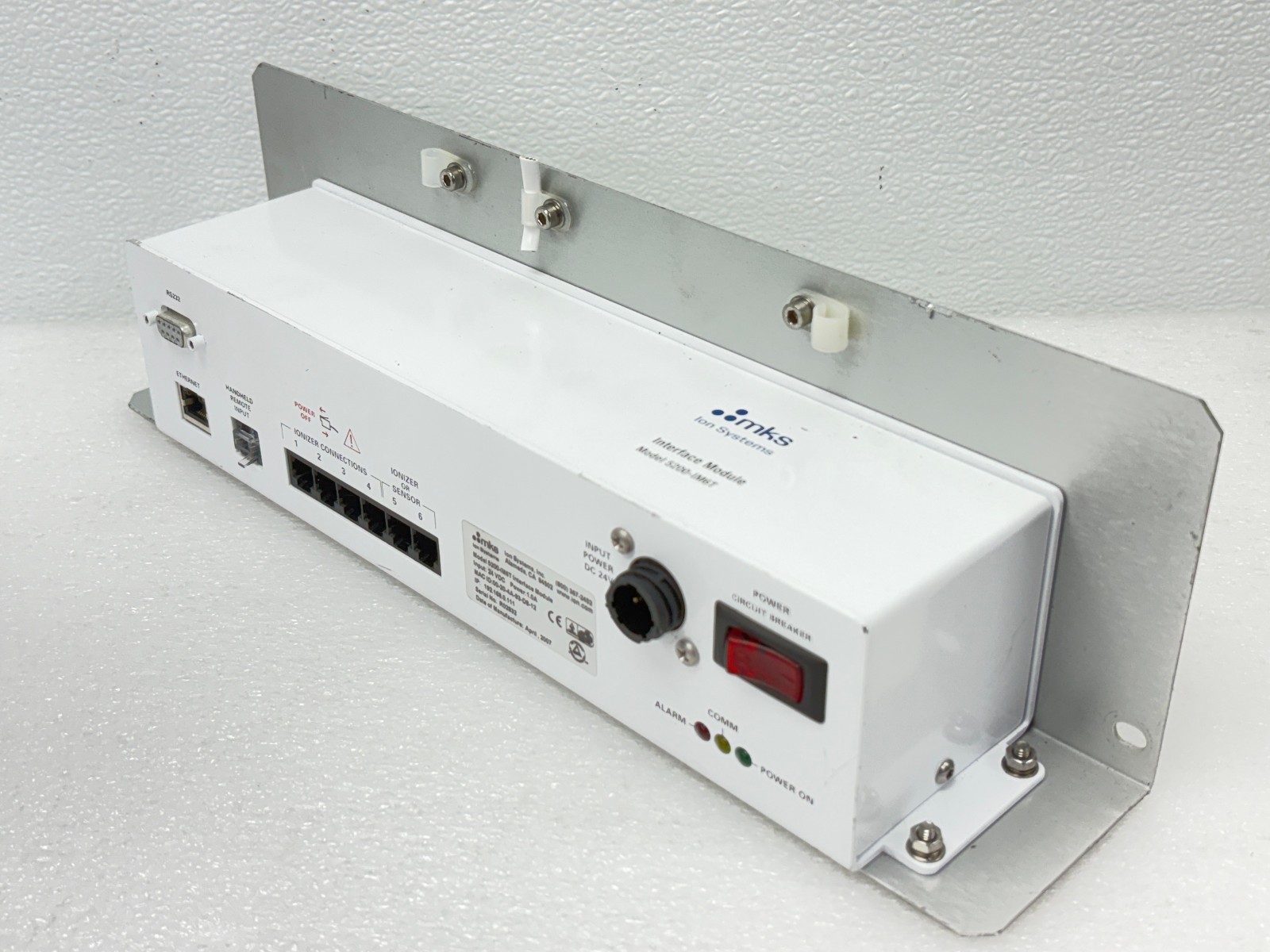 Pre Owned | MKS 5200-IM6T V3.0 Interface Module Only - White