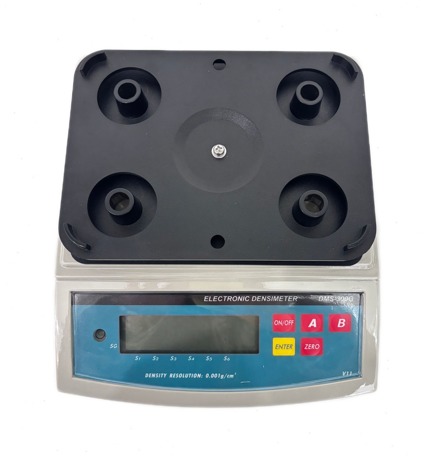 Solid Electronic Densimeter Maximum 300g Resolution 0.001g/cm³ for Rubber