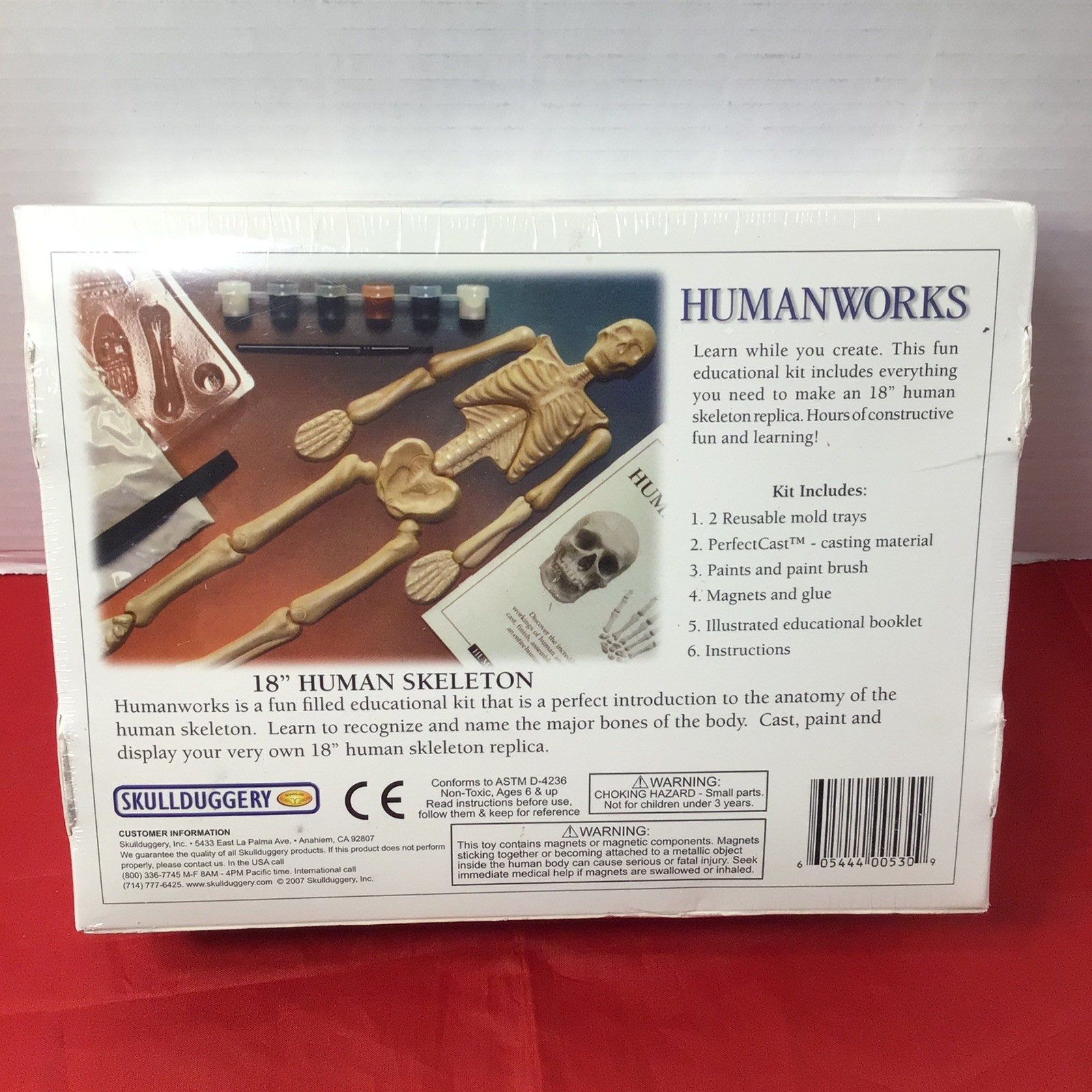 Eyewittness Kits Humanworks 18" Human Skeleton