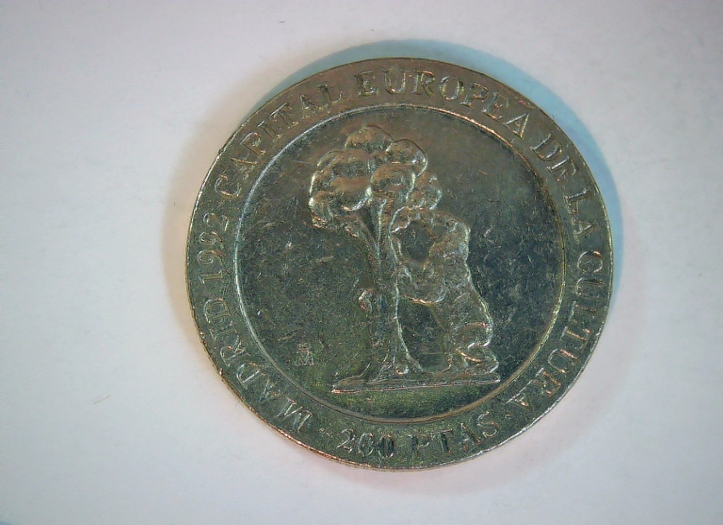 Spain 1992 200 Pesetas 1992 Barcelona Olympics commemorative (Juan Carlos I) Coi
