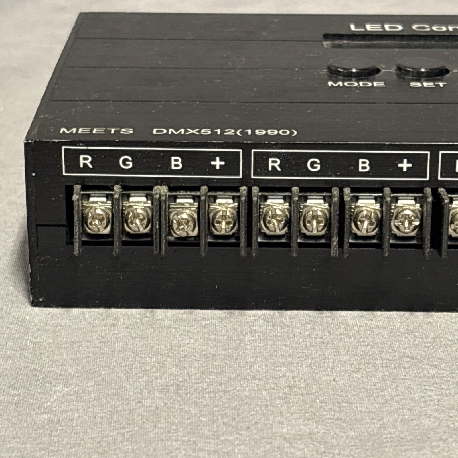 4 Channel MEETS DMX512(1990) LED Controller Decoder RGBW PWM Untested READ