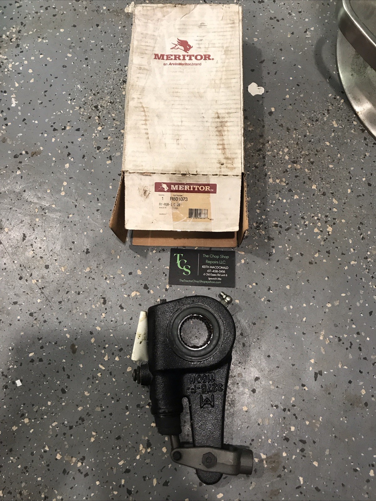 Automatic Slack Adjuster, MERITOR TYPE 28 Spline 5.5" Ref R801073, 139.2831