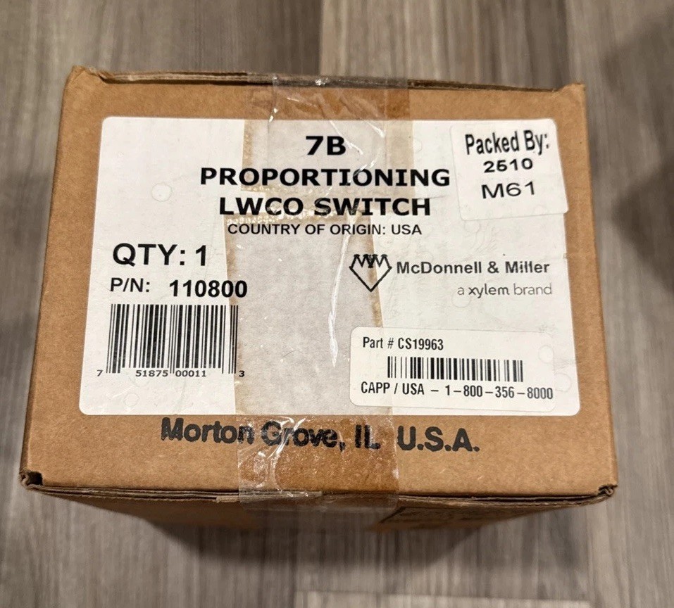 McDonnell & Miller 7B Potentiometer Switch 110800 OEM Proportional Signal