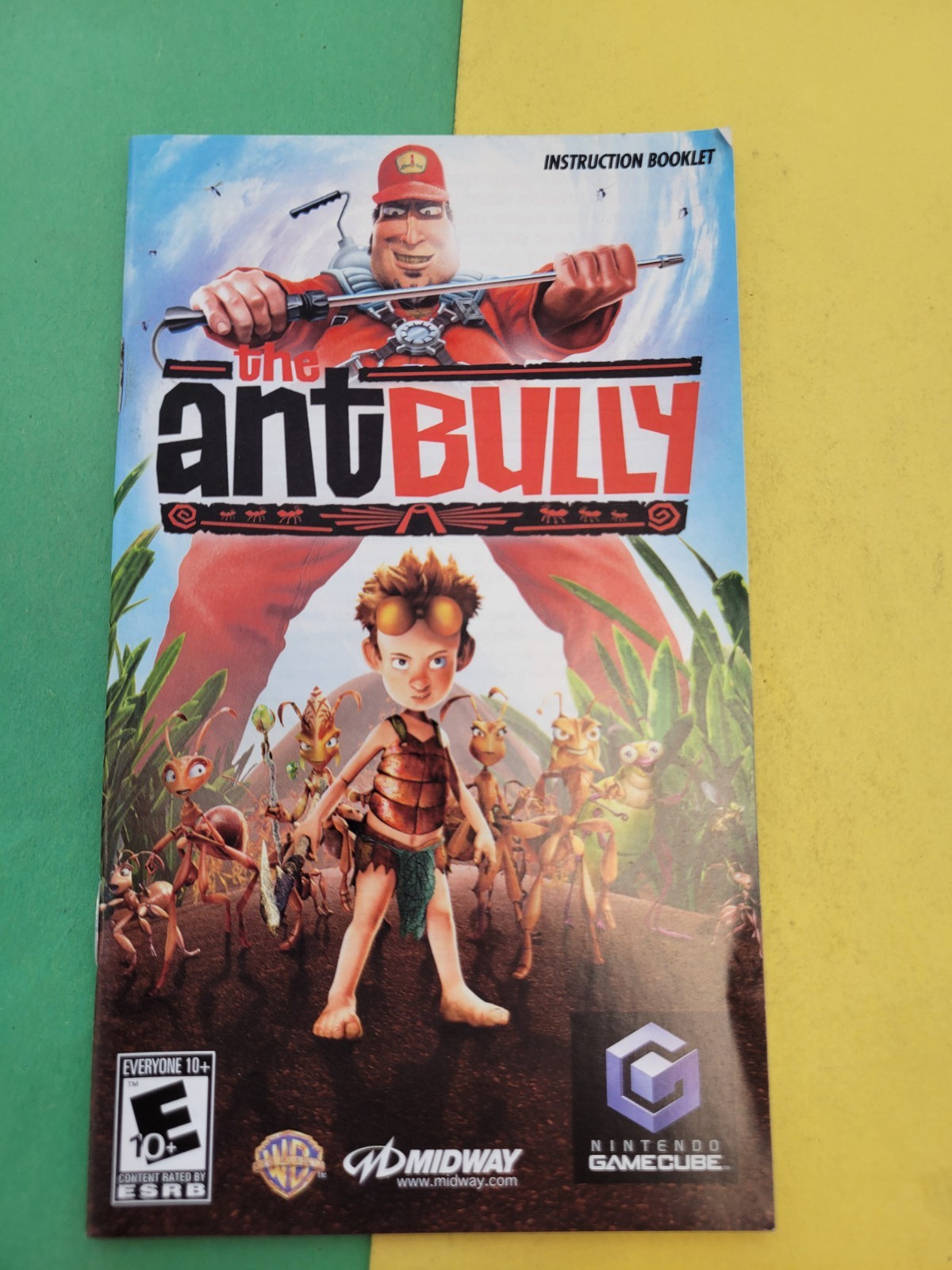 The Ant Bully (Nintendo GameCube) Original Instruction Manual Only