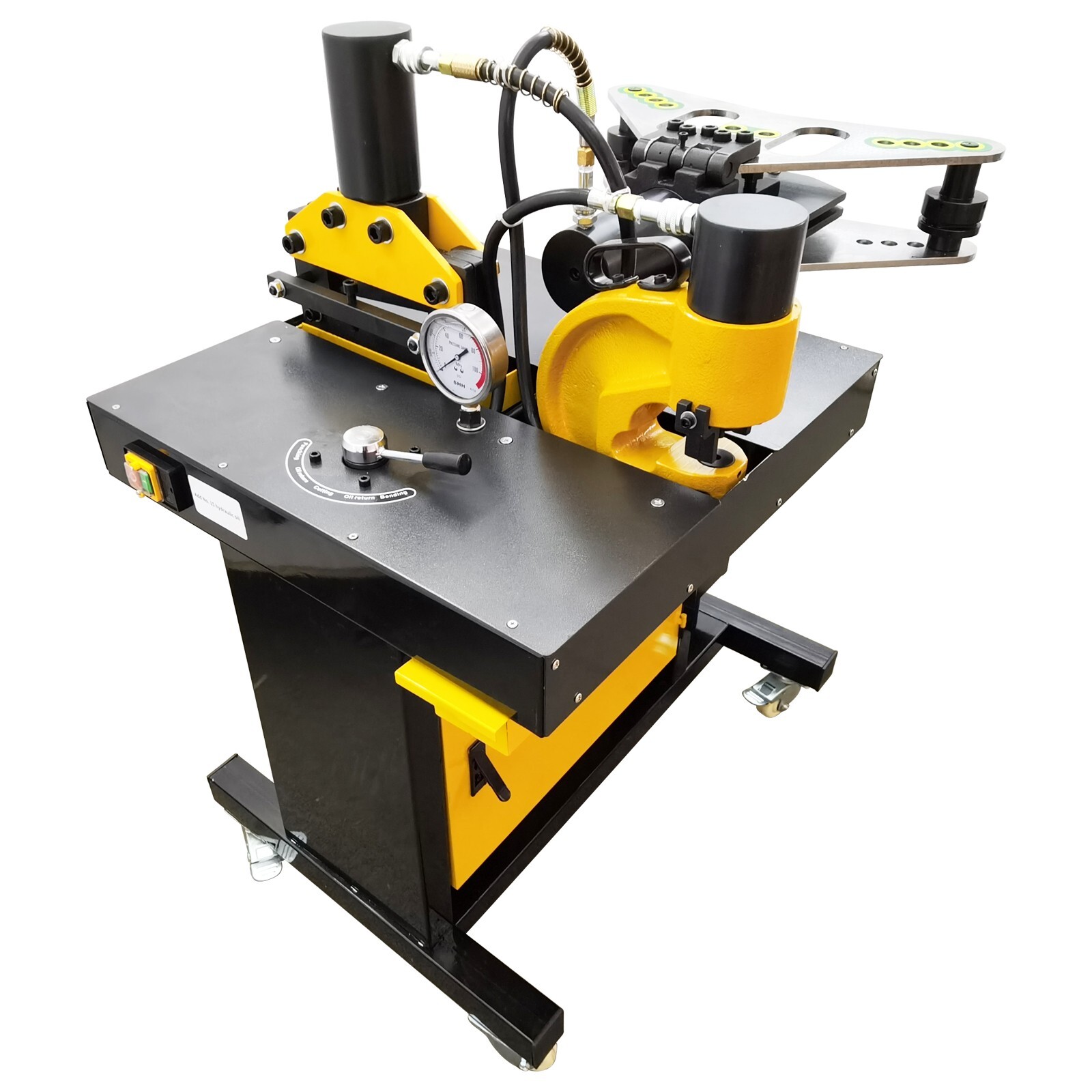 5 in 1 Bus Processing Machine Multi-functional Puncher Cutting Punching Bending