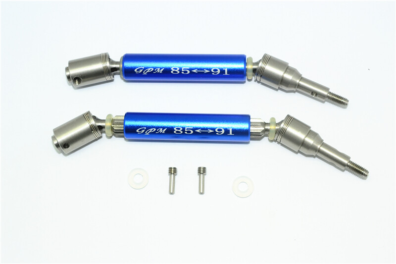 GPM Stainless Steel 304+Aluminum Rear Cvd Drive Shaft For TRAXXAS XO-01 #ke