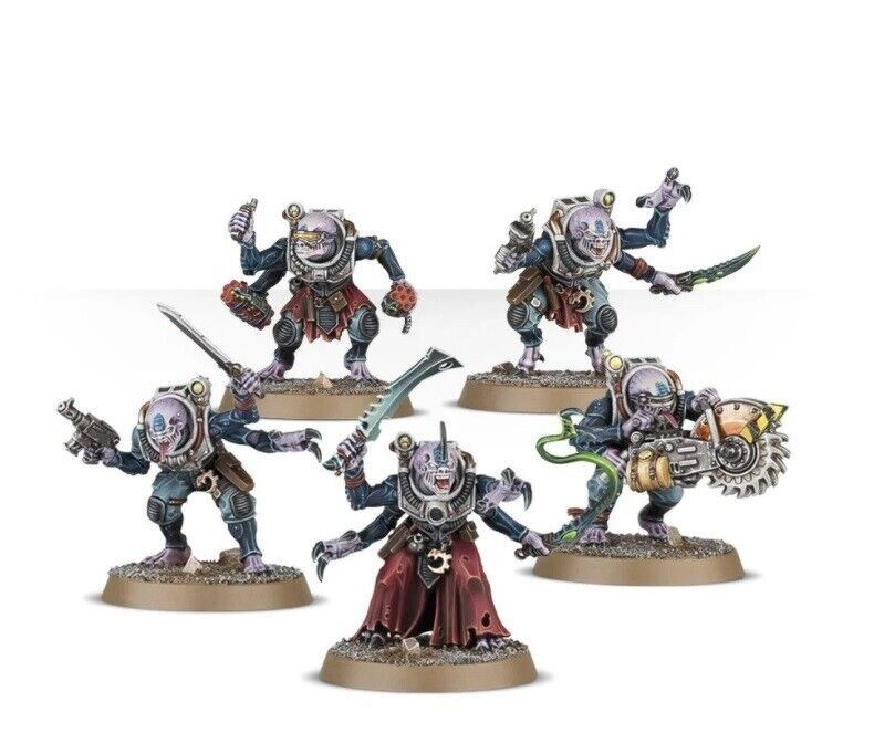 5x Hybrid Metamorphs - Genestealer Cults - New on Sprue - US Import Tax Paid*