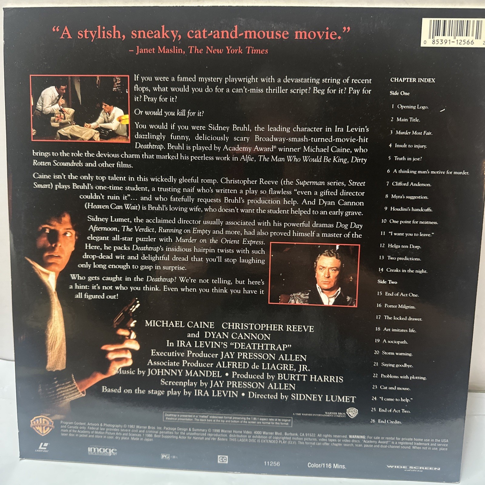 Deathtrap (Laserdisc)