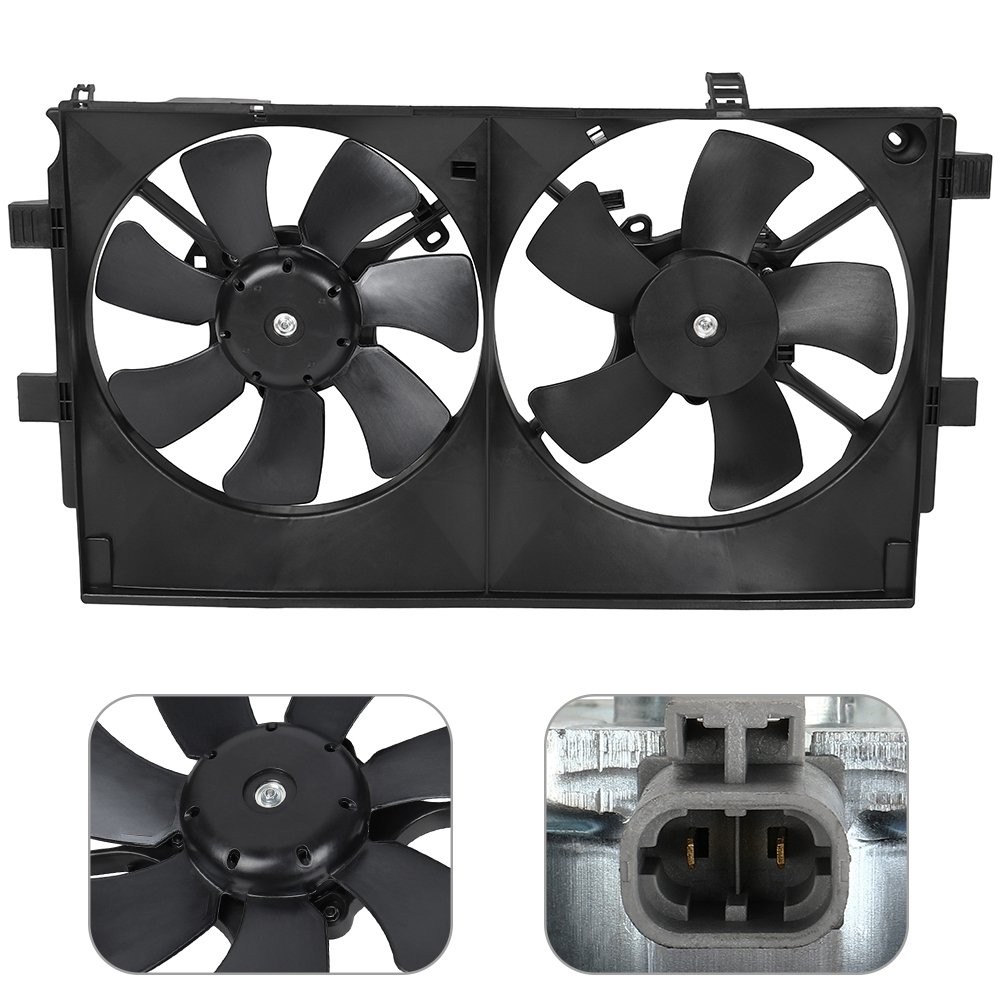 For 07-08 Mitsubishi Outlander 08-15 Lancer 1pcs Front Left Right Cooling Fan
