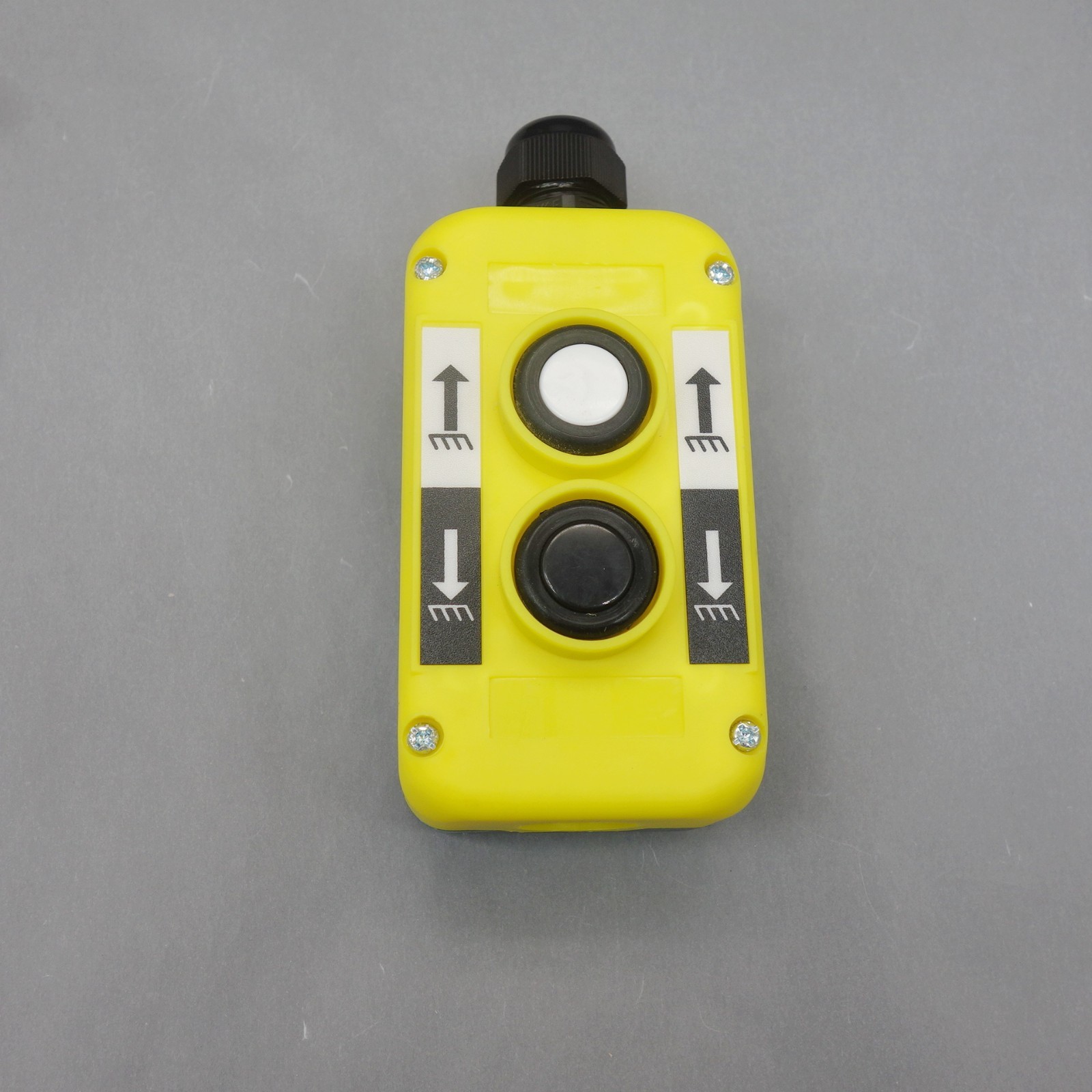 1PC New 2 Buttons Hand Remote Hoist And Crane Pendant Control Station T-1