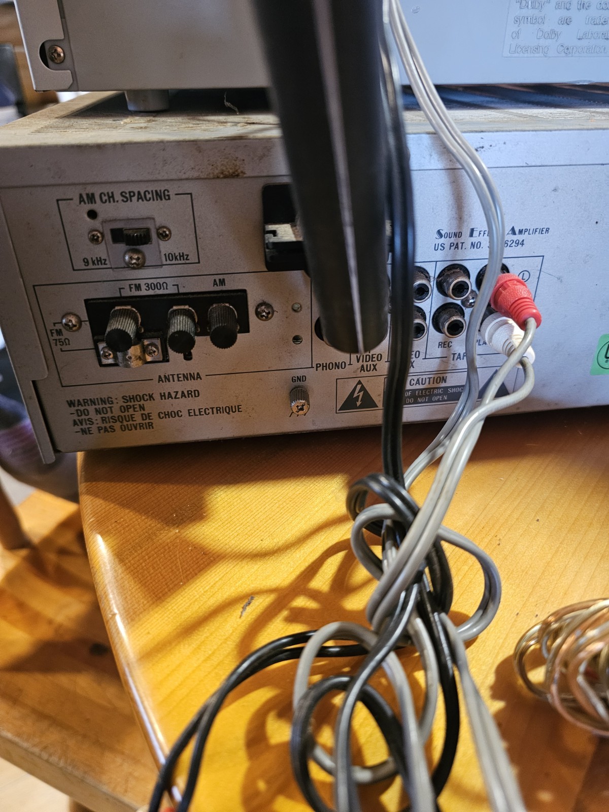 Vintage JVC RX44 Super-A Synthesizer Proformance Cassettedeck Working