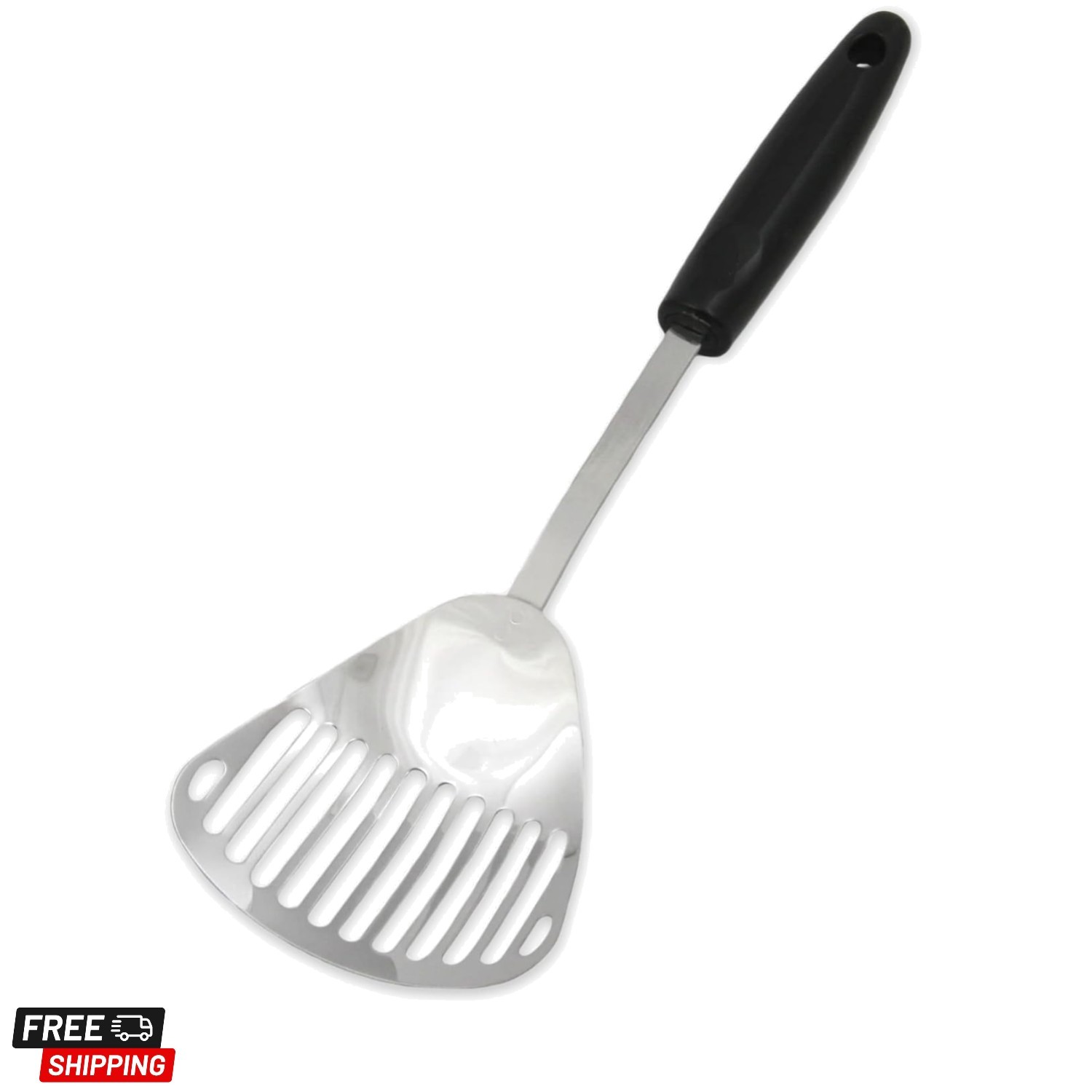 Select Slotted Sturdy Skimmer, 13 inch, Stainless Steel