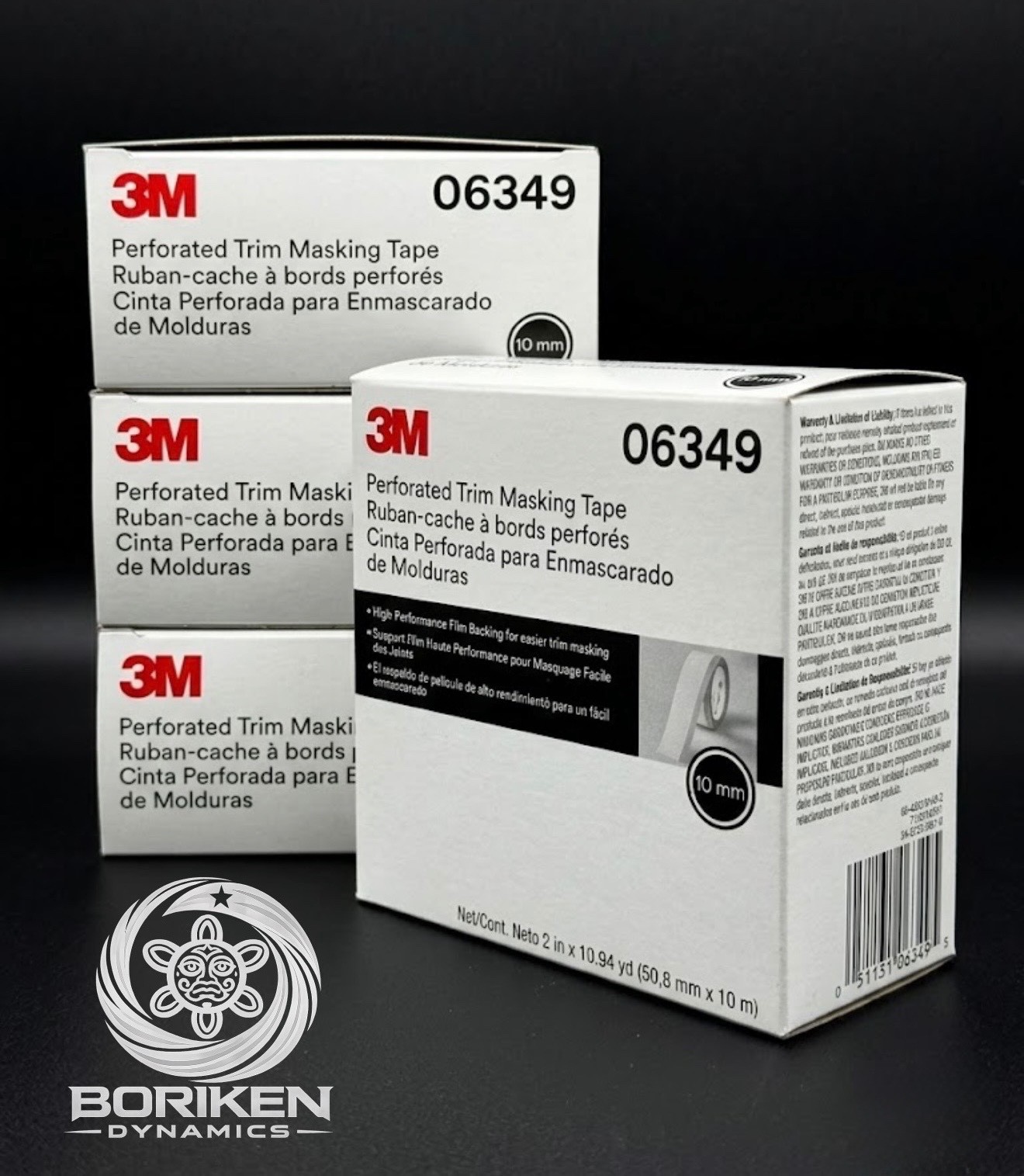 3m 06349 6349 Trim Mask Masking Tape Moldings Paint Painting Refinish Car