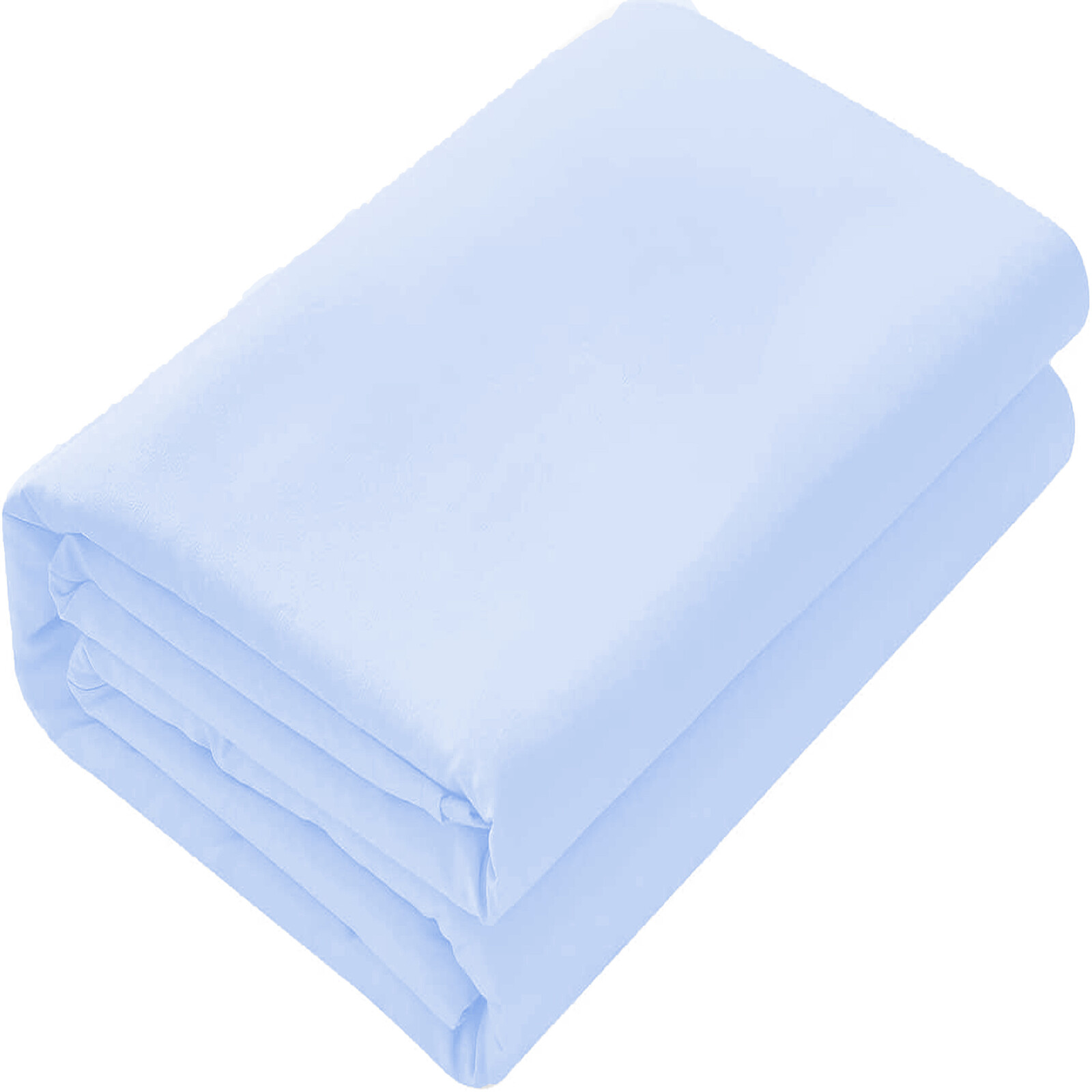 Extra Deep Pocket Bed Sheets Egyptian Cotton Sky Blue Solid Select Item