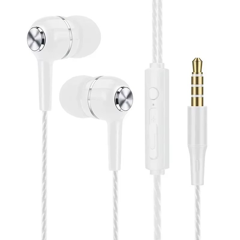 Headphones Earphones Wired for iPhone, iPad, Android, Computer, 3.5mm Jack
