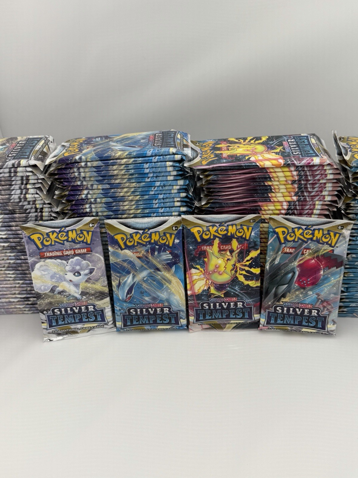 Pokémon Sword & Shield - Silver Tempest Booster Packs (3 Art Sets / 12 Packs)