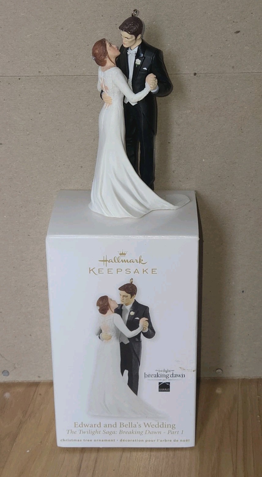 Hallmark Keepsake Ornament Twilight Saga Edward And Bella's Wedding