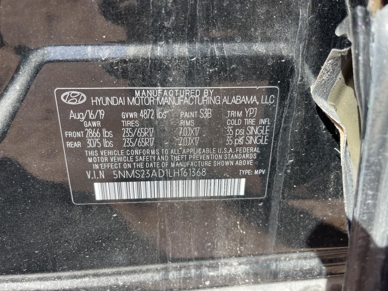 Camera/Projector Camera Front Windshield Fits 19-20 SANTA FE 1014448