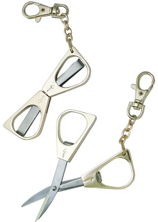 KANETSUNE Glasses-Shape Scissors 95mm With Gold Color Handle KB-651 **NEW**