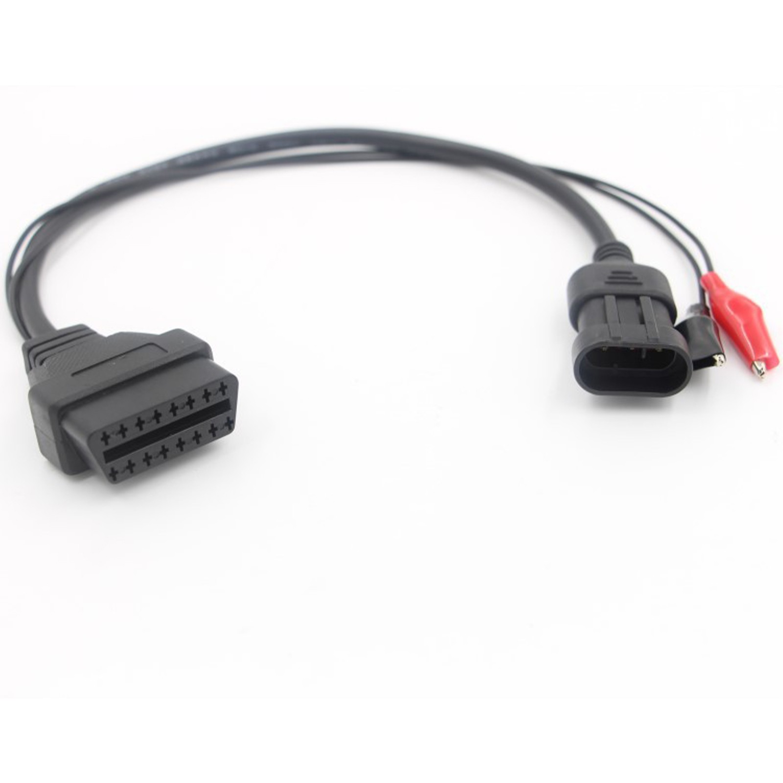 3 Pin to 16 Pin OBD2 Adapter Diagnostic Cable Converter For Fiat Alfa Lancia c