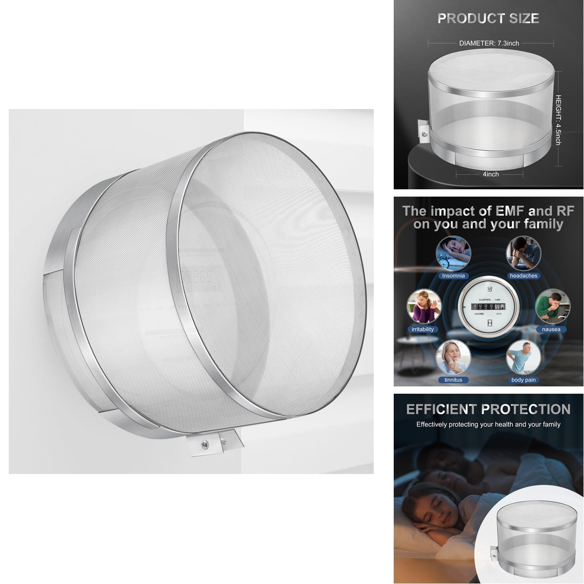 Beendou Smart Meter Coverelectric Meter Cover Shield Made Faraday Cage