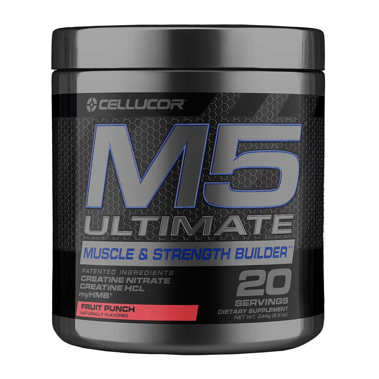 Cellucor M5 Ultimate Creatine Powder with Fruit Punch Flavor - Free Shipping