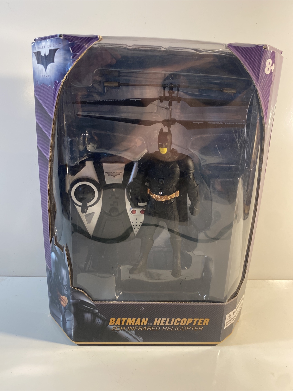 Batman • The Dark Knight • 2ch Infrared Remote Controlled Helicopter • NIB NOS