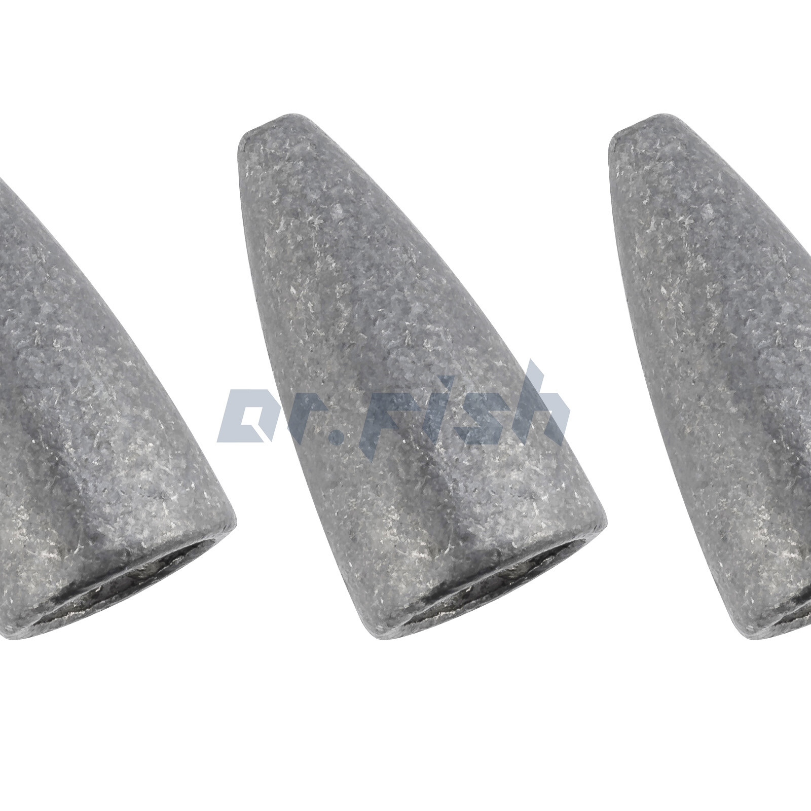 10/50pcs  Fishing Sinkers Bullet 1/16oz-3/4oz Worm Lead Weight Bass Freshwater