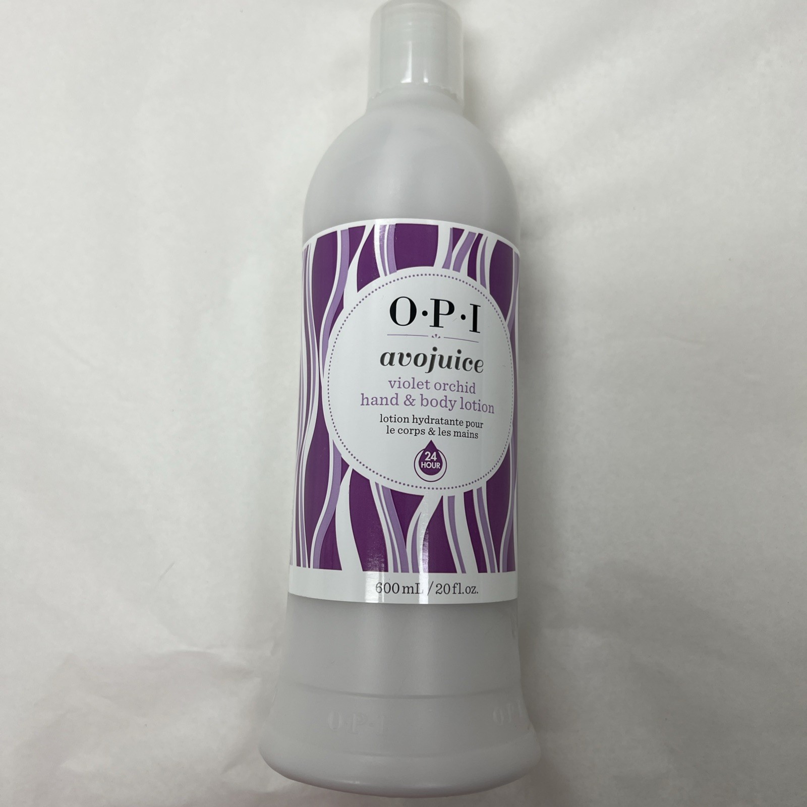 NEW OPI Avojuice Violet Orchid Hand & Body Lotion 20 fl oz /600 mL O.P.I.