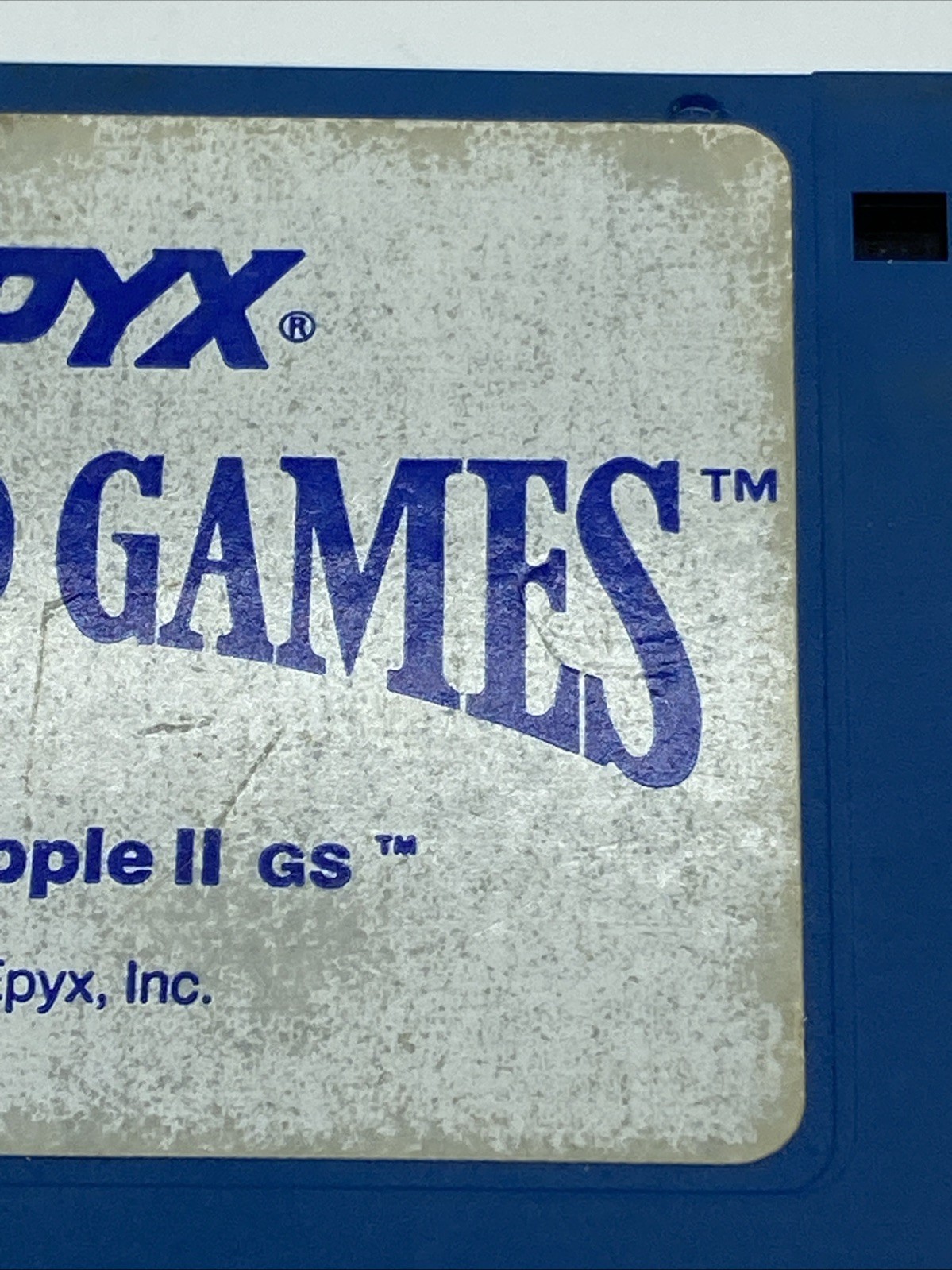 1987 WORLD GAMES For Apple IIGS By Roux VTG Floopy Disk Untested
