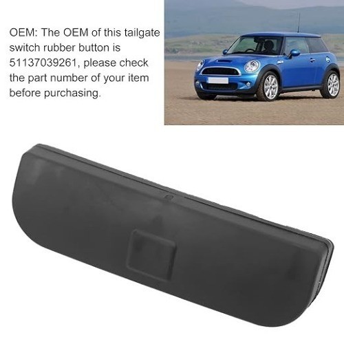 Tailgate Lock and Handle Switch Rubber Button Replacement for Mini Cooper R50 R5