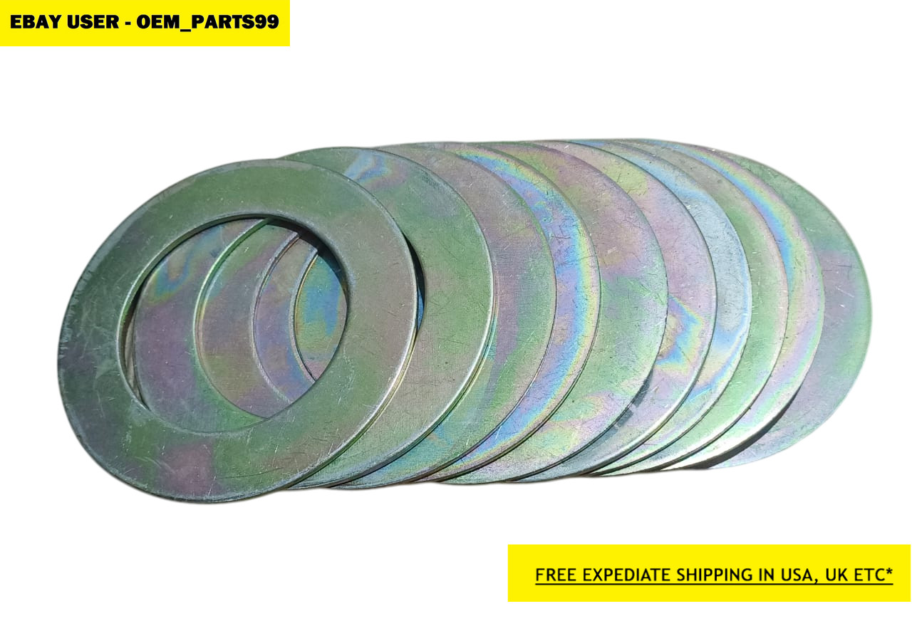 JCB EXCAVATOR BUCKET PIN SHIMS SPACER WASHER 115 MM X 75 MM X 2 MM SET OF 10 PC