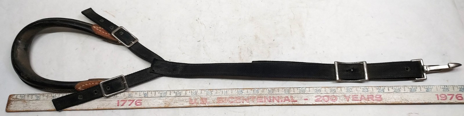 Adjustable Leather Crupper W/ Nylon Strap - 0702255