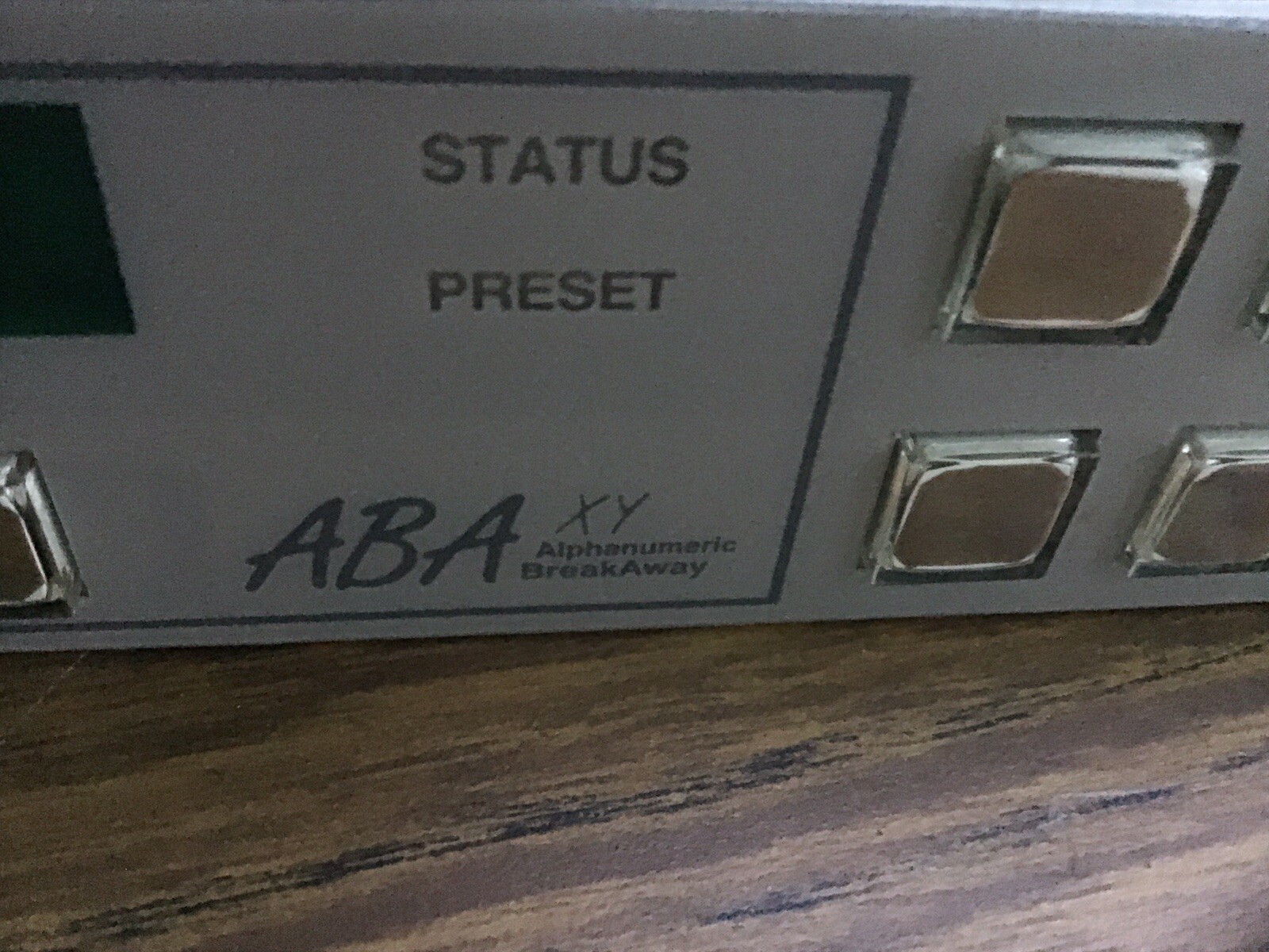 Leitch ABA XY Alphanumeric BreakAway