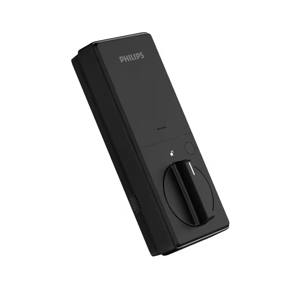 Bluetooth Touchscreen Smart Deadbolt with Wi-Fi Bridge and Square Zinc Lever Doo